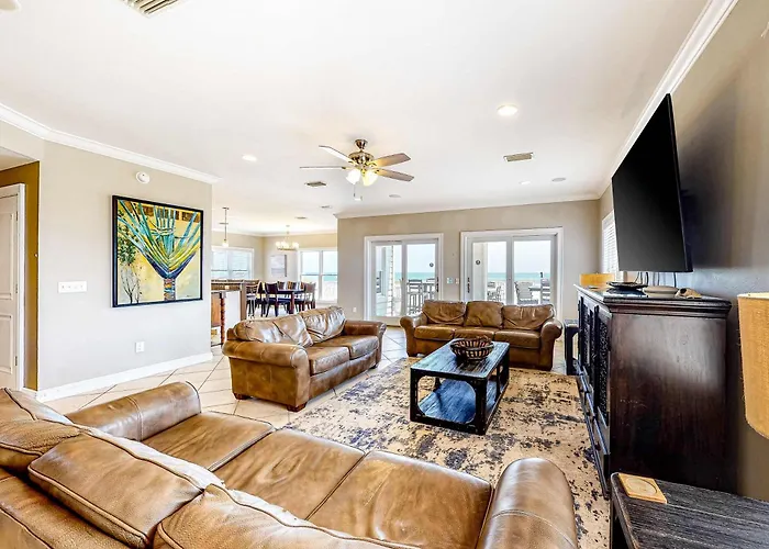 Roomy Coastal Gulf Front Retreat With Private Gulf-front Splash Pool & Gulf View * Gulf Shores