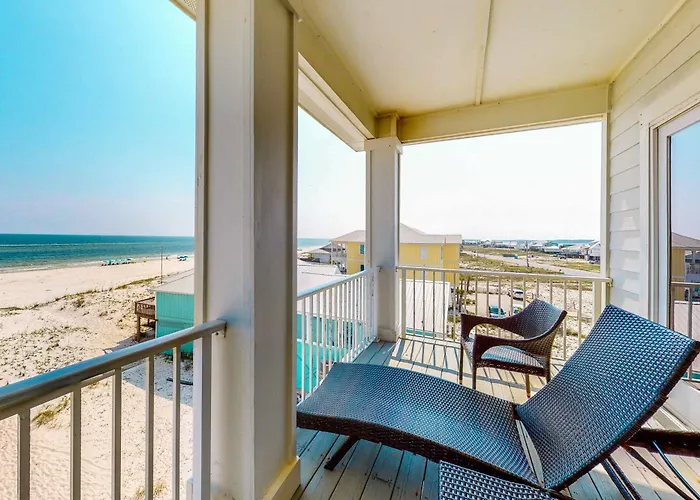 Holiday home Roomy Coastal Gulf Front Retreat With Private Gulf-front Splash Pool & Gulf View Gulf Shores
