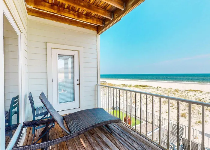 Roomy Coastal Gulf Front Retreat With Private Gulf-front Splash Pool & Gulf View * Gulf Shores