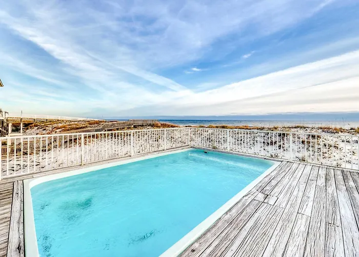 Roomy Coastal Gulf Front Retreat With Private Gulf-front Splash Pool & Gulf View Holiday home Gulf Shores